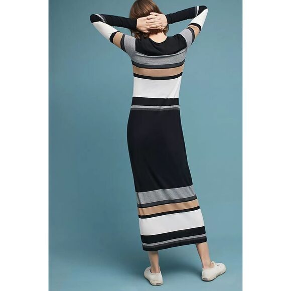 Anthropologie Bailey 44 Norwich Stripe Maxi Dress size XS - Picture 2 of 5